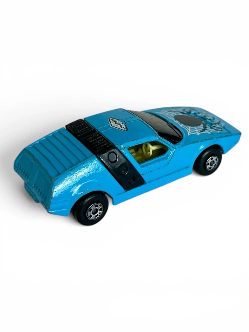 Matchbox Superfast, #VIII, Black Widow Siva Spyder Lesney England 1972